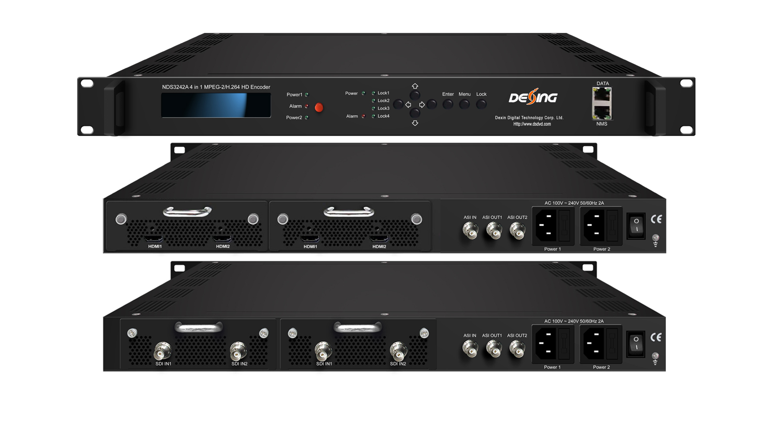 NDS3242A 4-in-1 MPEG2 H.264 HD Encoder (Full HD)